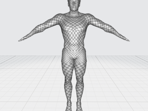 Male body G1 Model 3D