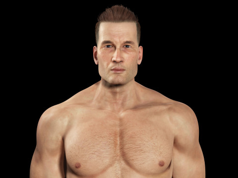 Model Basic Man G1 3Dモデル