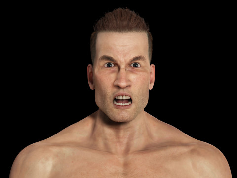 Model Basic Man G1 3Dモデル