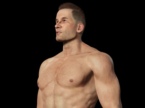 Model Basic Man G1 3D Model