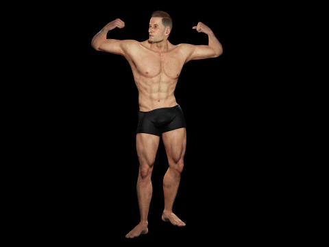 Model Basic Man G1 3D Model