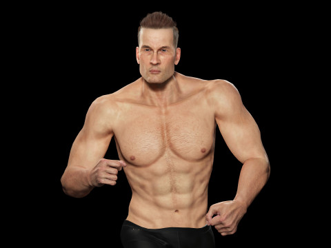 Model Basic Man G1 3Dモデル
