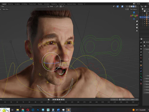 Model Basic Man G1 3D Model