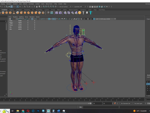 Model Basic Man G1 3Dモデル