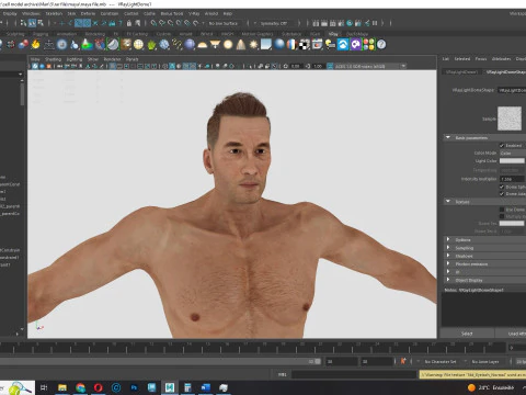 Model Basic Man G1 3D Model