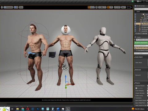 Model Basic Man G1 3D Model