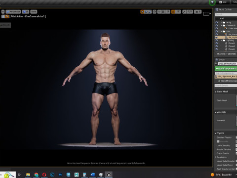 Model Basic Man G1 3Dモデル