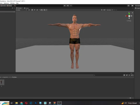 Model Basic Man G1 3D Model