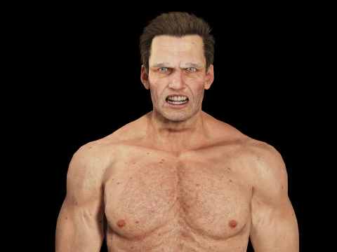 Man Army G1 3D Model