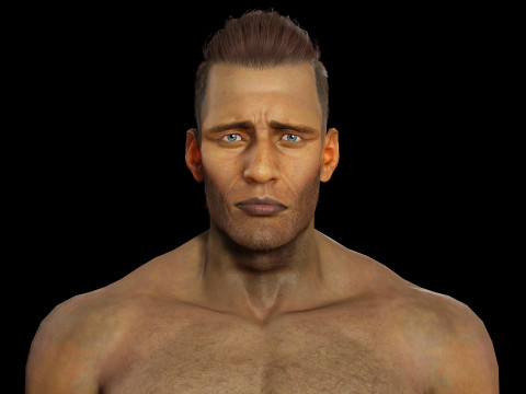 Realistic Arabe Man G1 3D मॉडल
