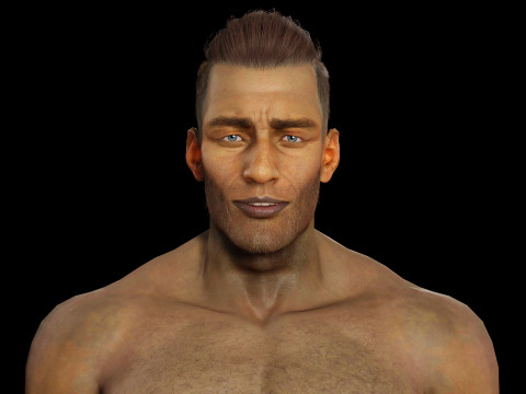 Realistic Arabe Man G1 3D मॉडल