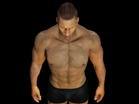 Realistic Arabe Man G1 3D मॉडल