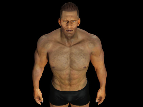 Realistic Arabe Man G1 3D मॉडल