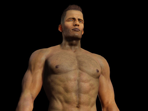 Realistic Arabe Man G1 3D मॉडल