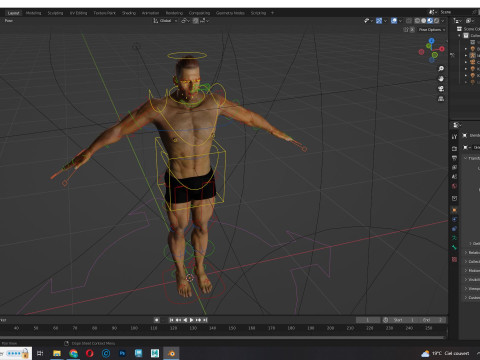 Realistic Arabe Man G1 3D मॉडल