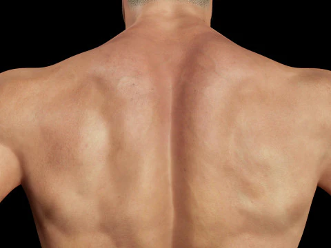 Realistic Athlete Man G1 3D Model