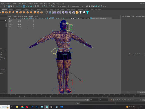 Realistic Athlete Man G1 3D 모델