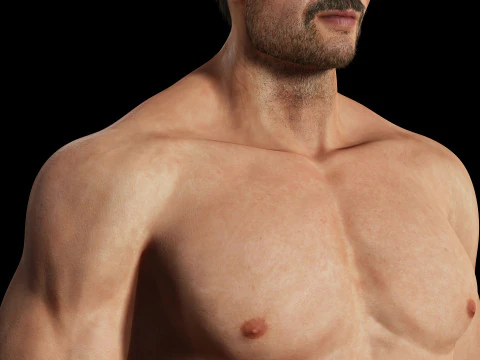 Realistic Man livelink 3D Model