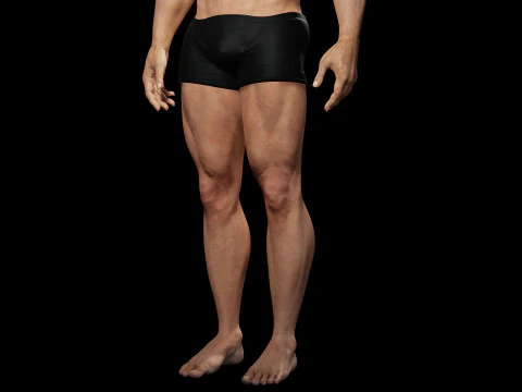 Realistic Man livelink 3D Model