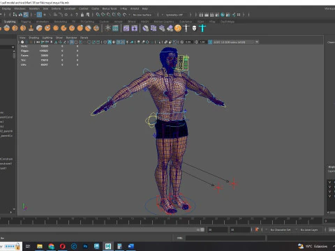 Realistic Man livelink 3D Model