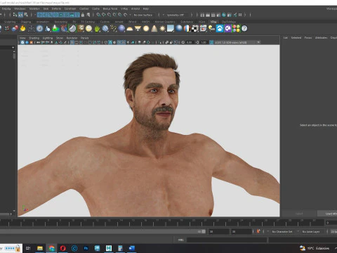Realistic Man livelink 3D Model