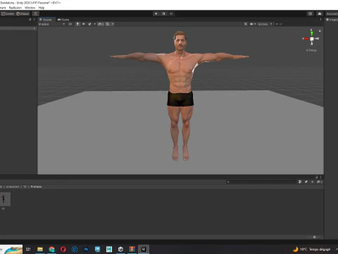 Realistic Man livelink 3D Model