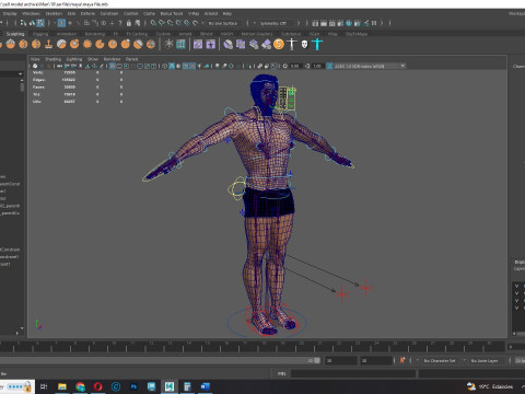 Realistic Man livelink 3Dモデル