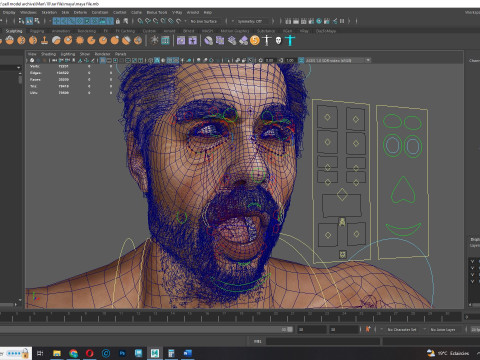 Realistic Man livelink 3Dモデル