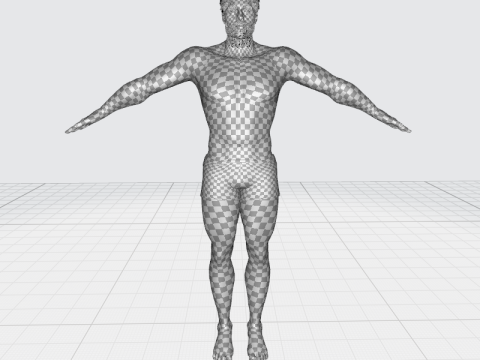 Realistic Man livelink 3Dモデル