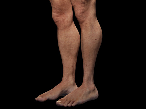 Realistic Old Man 3D मॉडल