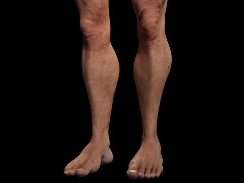Realistic Old Man 3D मॉडल