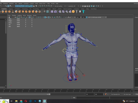 Realistic Old Man 3D मॉडल