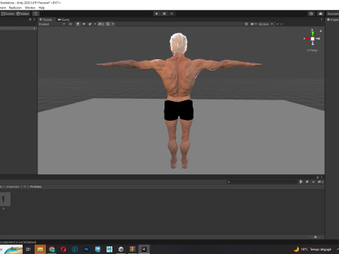 Realistic Old Man 3D मॉडल
