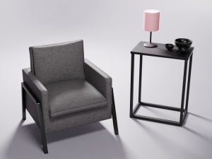 KIT Modern Bedroom Adjustable Drawer- Alex Jun 3D Model