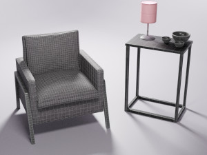 KIT Modern Bedroom Adjustable Drawer- Alex Jun 3D Model