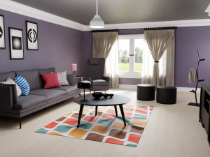 Complete Living Room 3D 模型