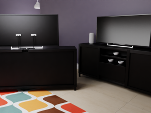 Complete Living Room 3D Model