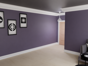 Complete Living Room 3D Model
