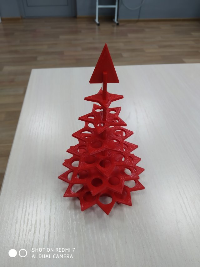 christmastree 3Dプリントモデル .c4d .max .obj .3ds .fbx .stl .blend 