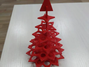 क्रिसमस ट्री 3D प्रिंट मॉडल