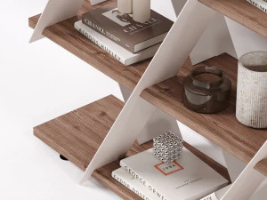 shelving unit tonin casa castle 3D Model