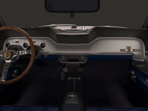 shelby gt500 1967 3D Model