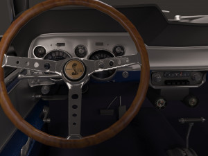 shelby gt500 1967 Modello 3D