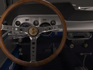shelby gt500 1967 3D Model