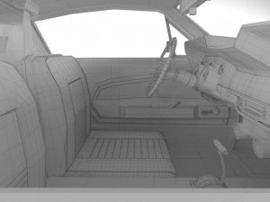 shelby gt500 1967 3D Model