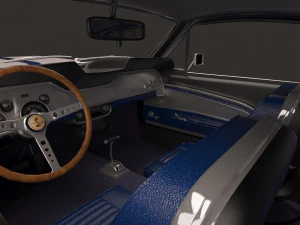 shelby gt500 1967 3D Model