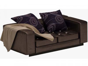 Leather sofa 3D 模型