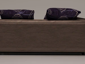Leather sofa 3D Model