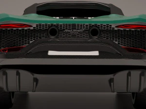 mclaren artura 3D Model