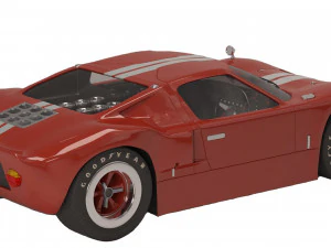 GT 40 3D Model